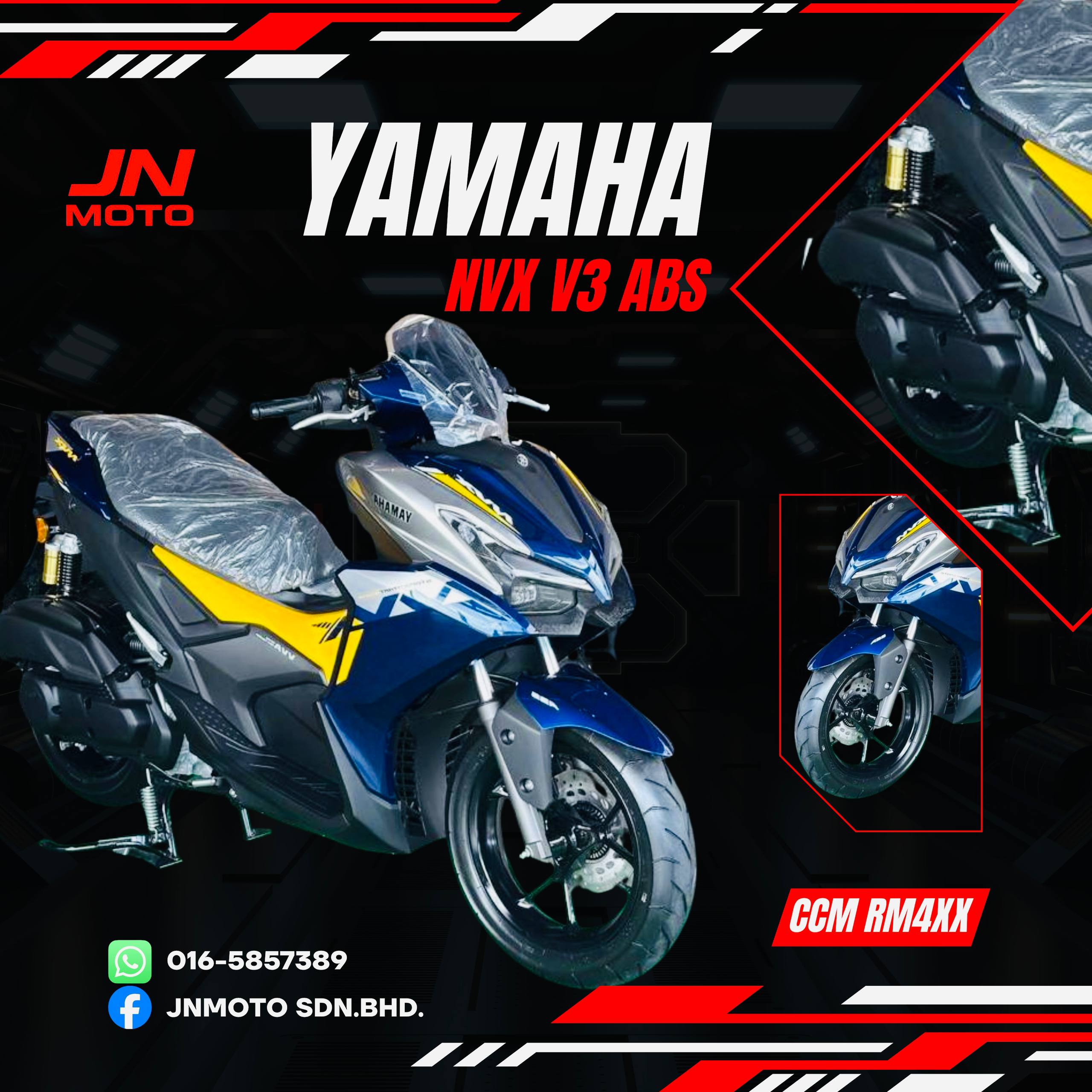 YAMAHA - NVX V3 ABS